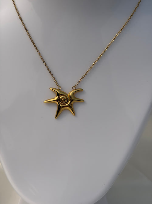 Gold Star Pendant