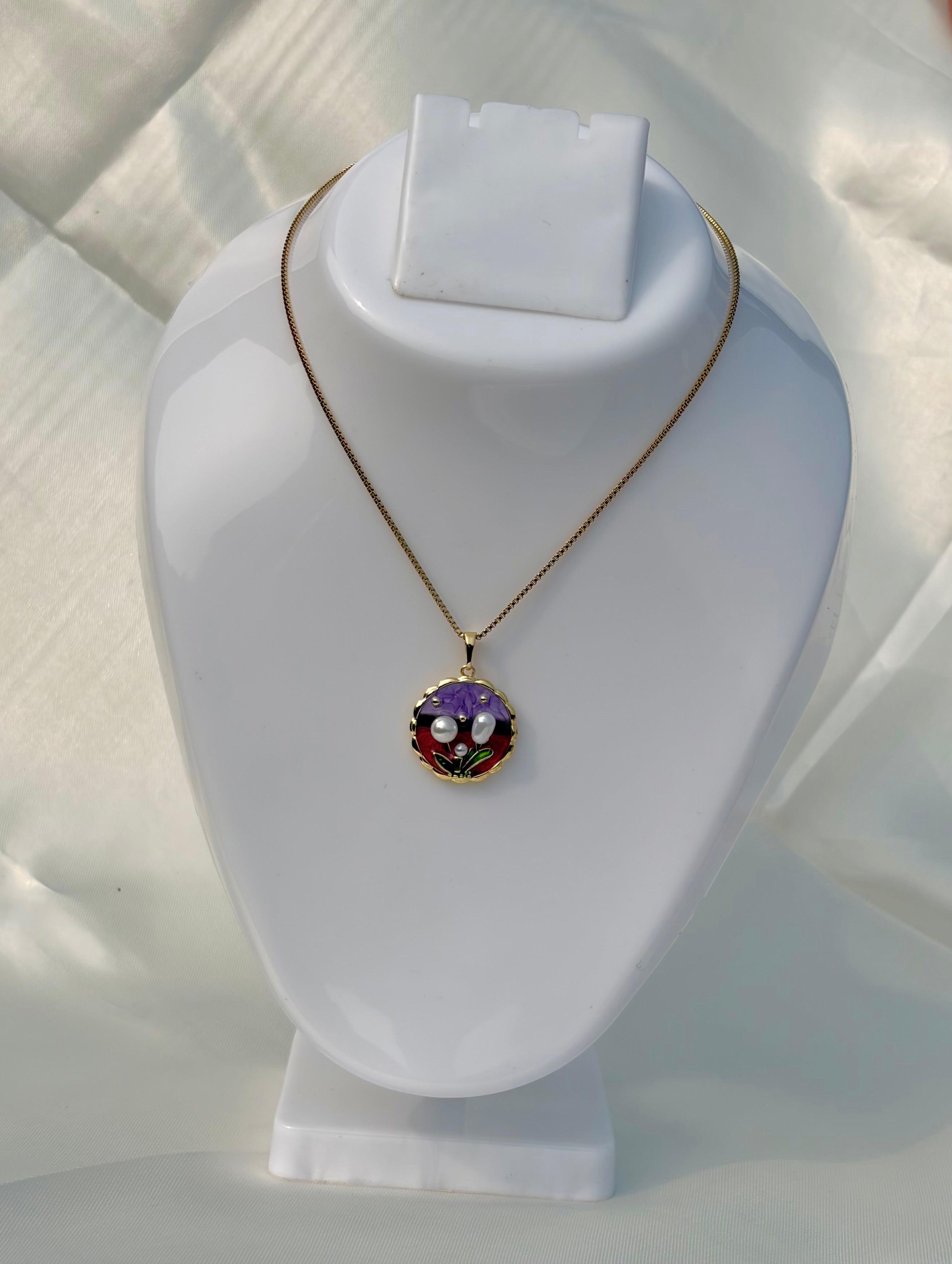 Pearl Bloom Pendants