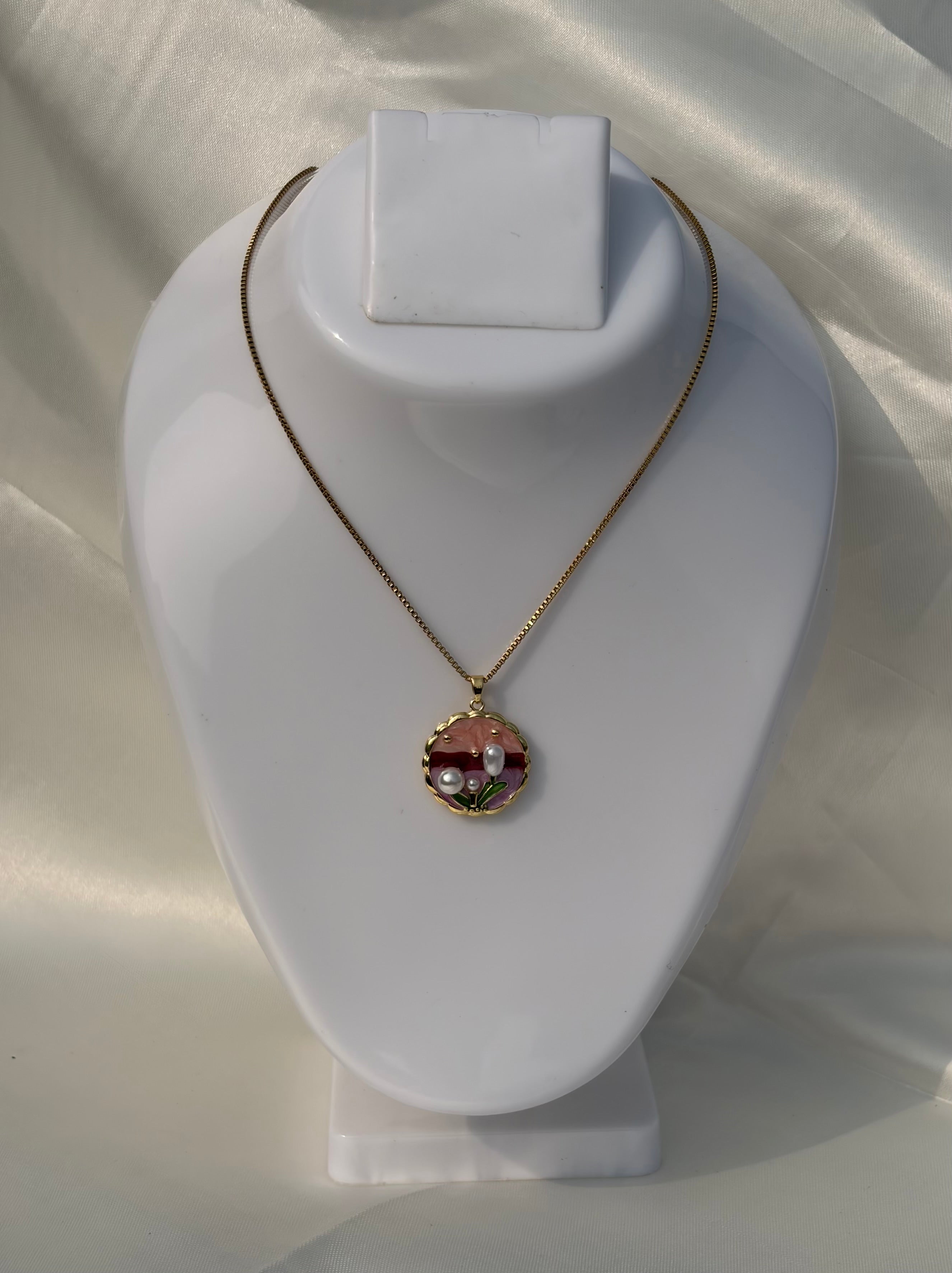 Pearl Bloom Pendants