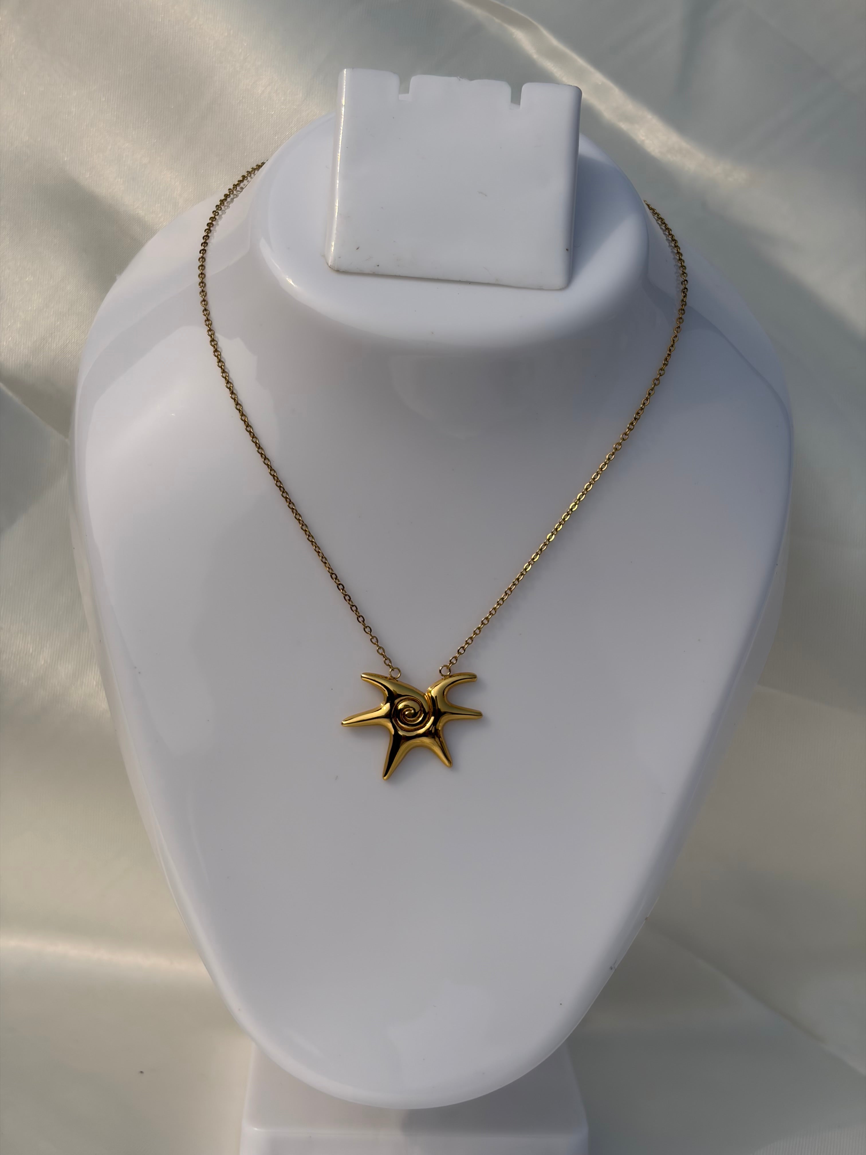 Gold Star Pendant